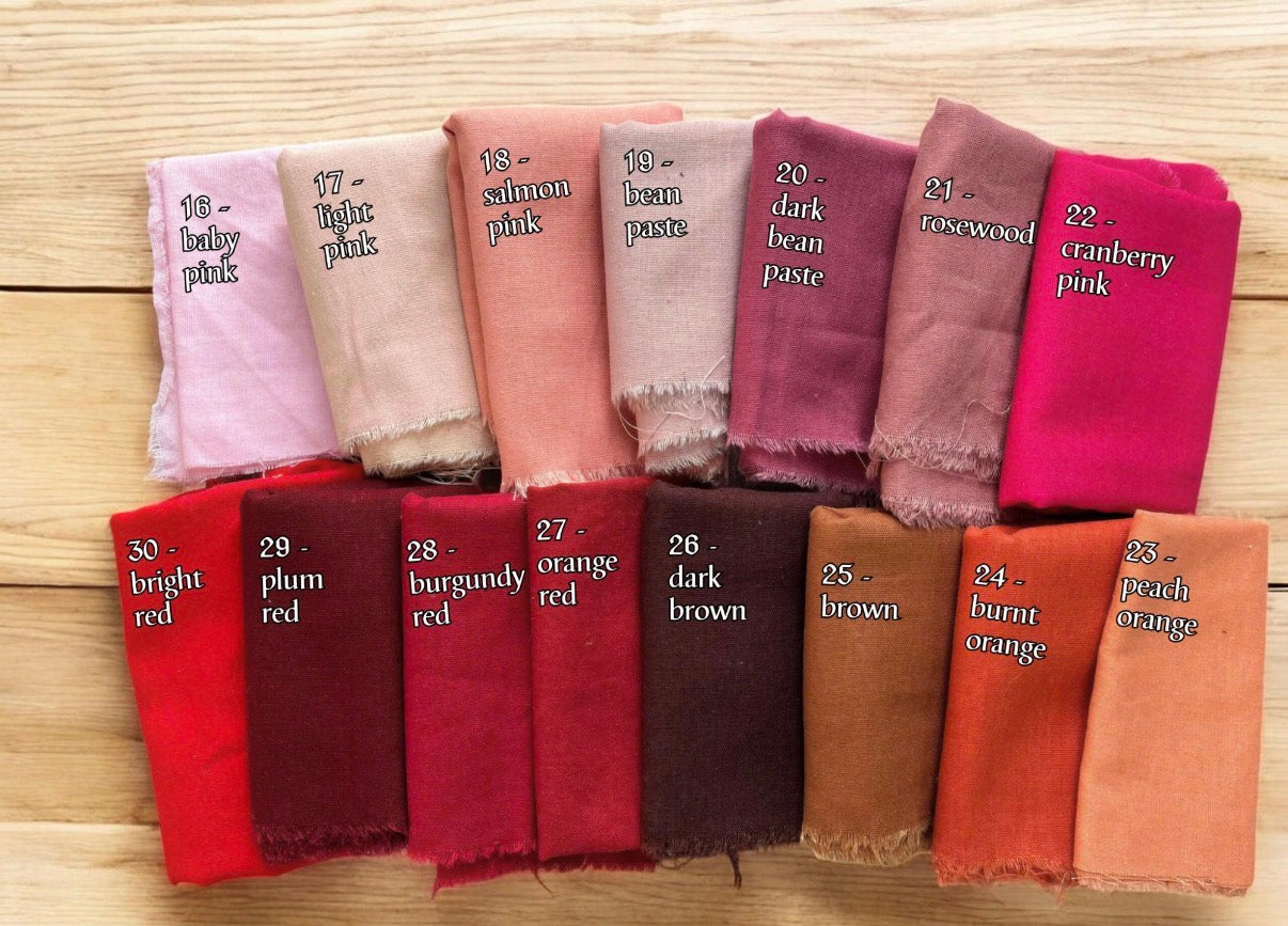 Linen Handmade Embroided Crowns